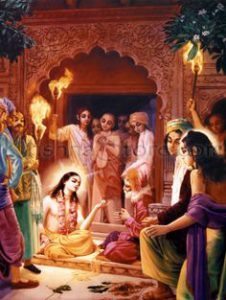 Lord Chaitanya and His Associates